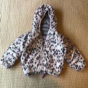 Patagonia Reversible Down Jacket with Hoodie, size 2T